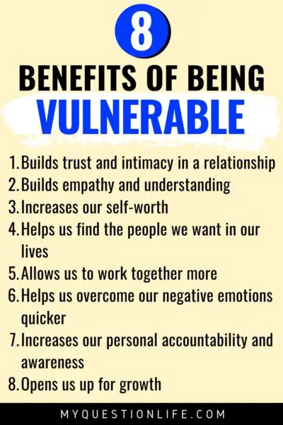 benefits of being vulnerable