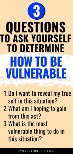 questions to ask for vulnerability