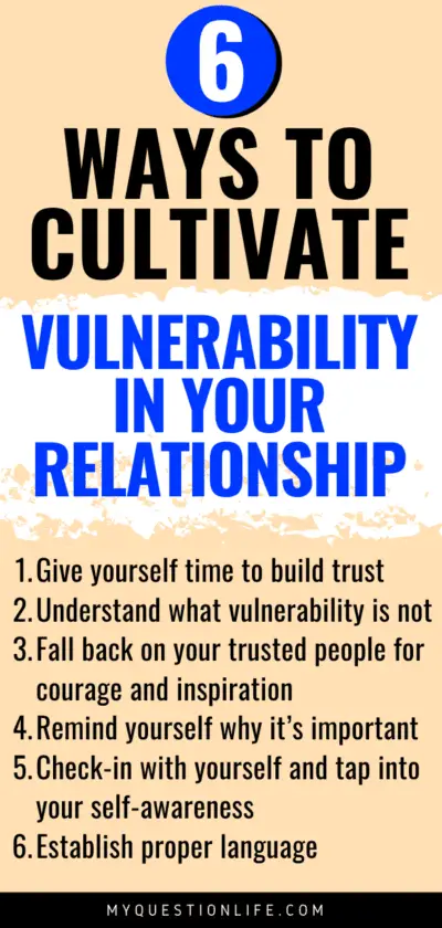 vulnerability in a relationship