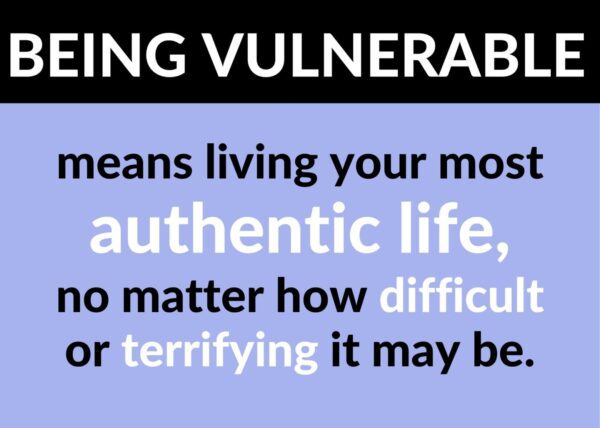 how to be vulnerable: examples of vulnerability