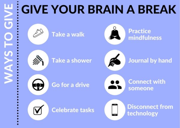 give your brain a break