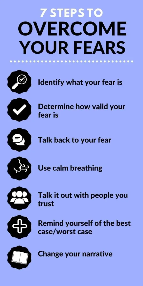 7 steps for how to face your fears